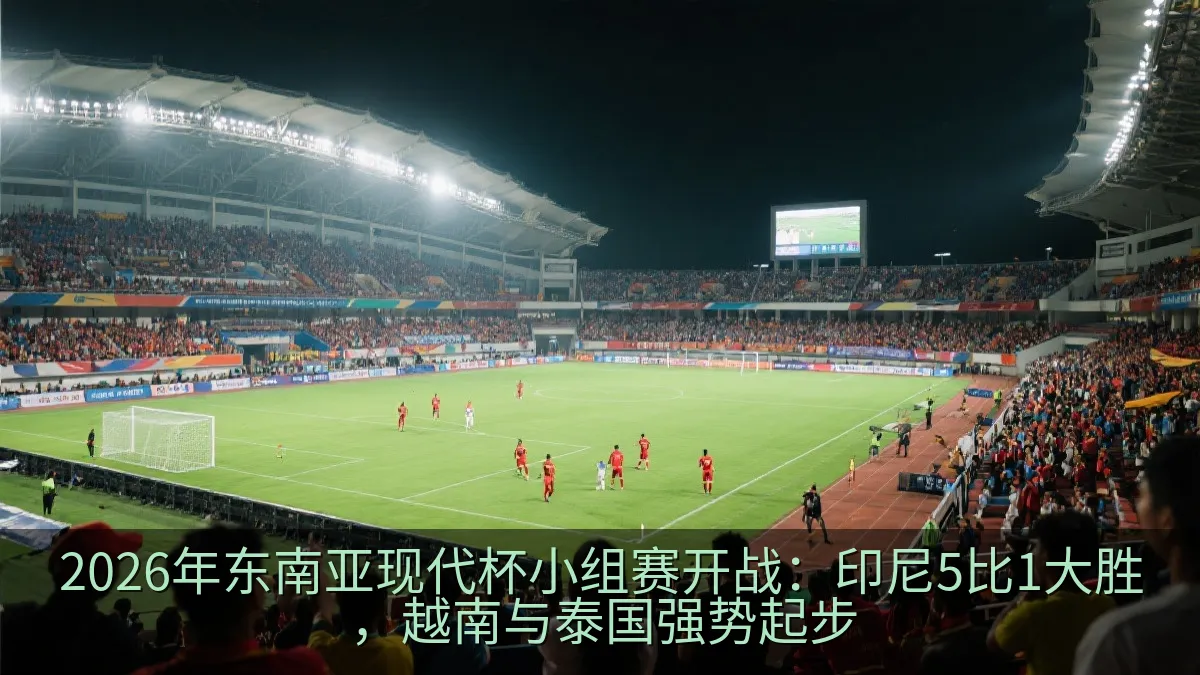 2026年东南亚现代杯小组赛开战：印尼5比1大胜，越南与泰国强势起步